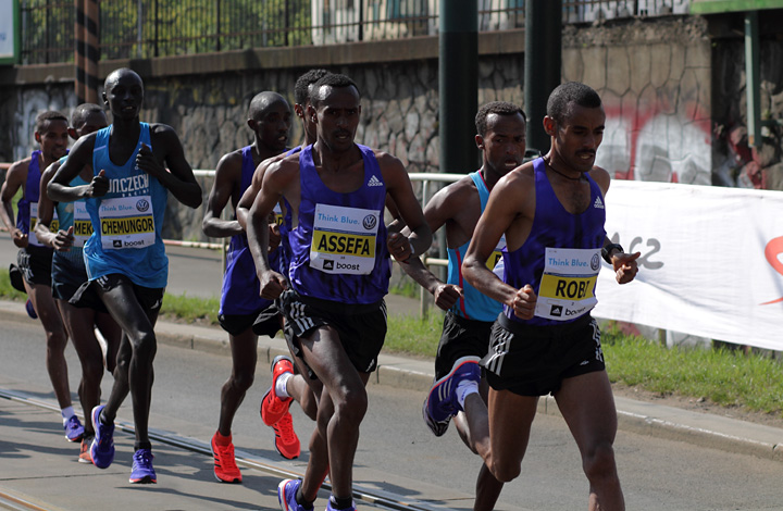 Deribe Robi, Fikre Assefa, Raymond Chemungor, Felix Kandie